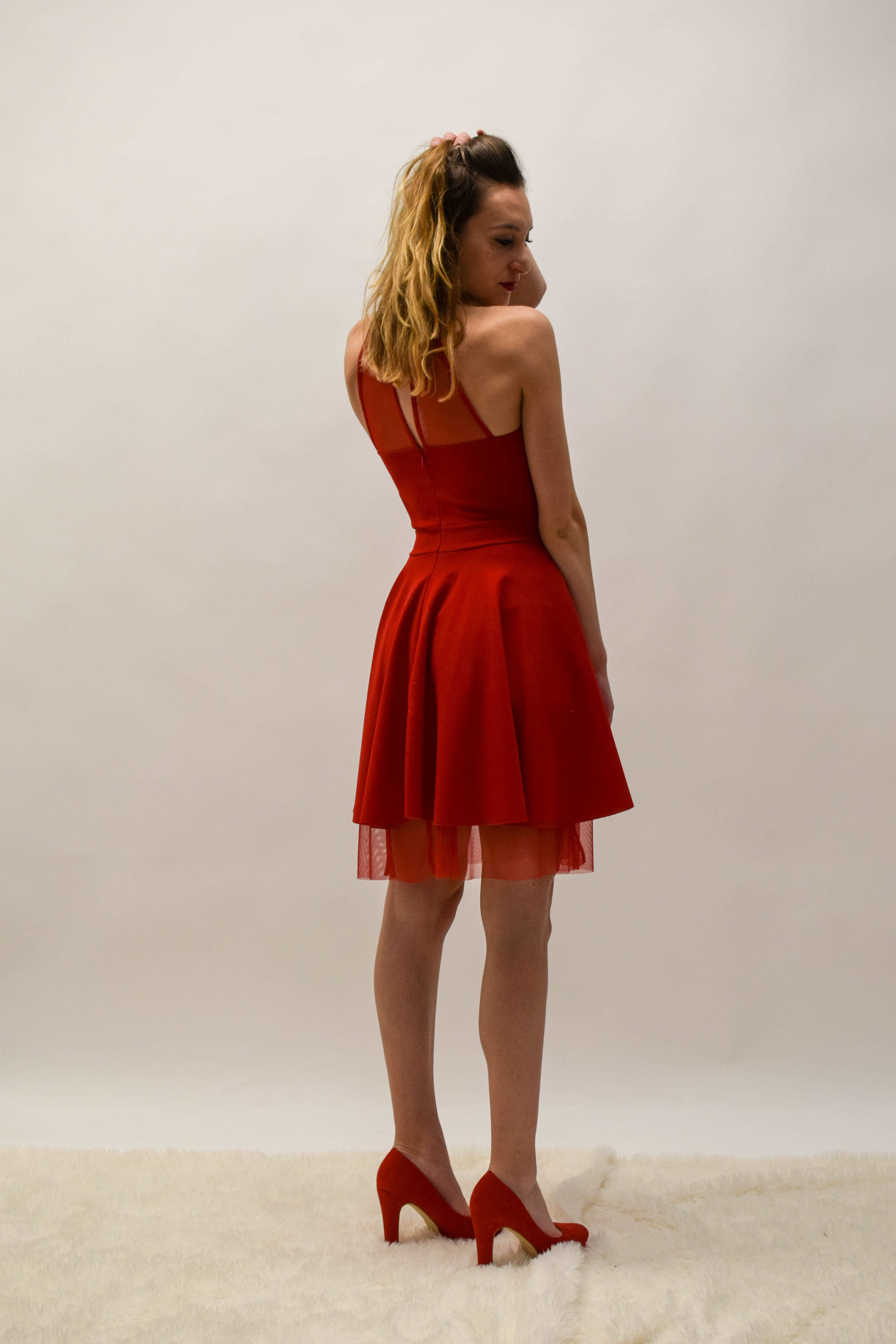 Partykleid Rot