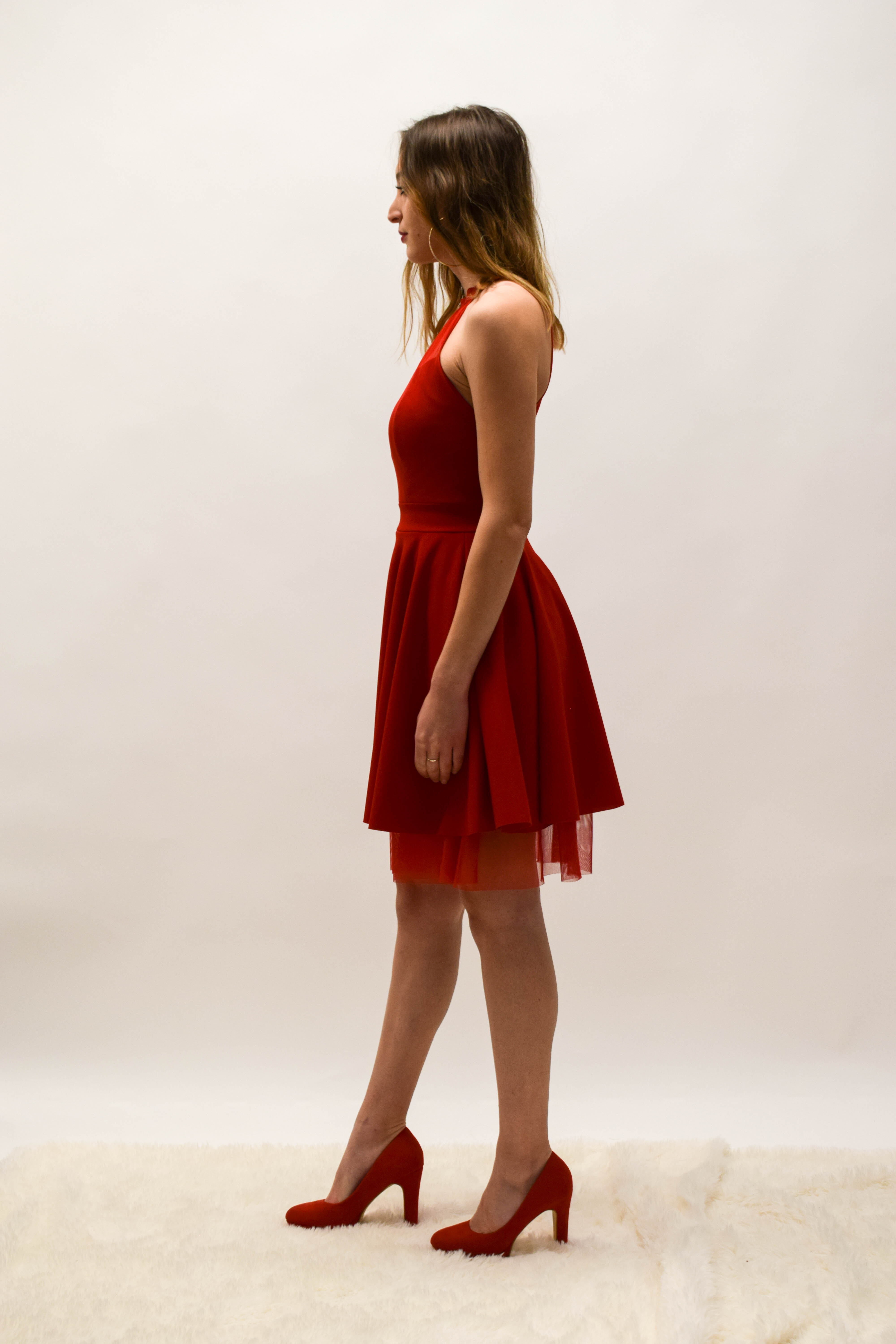 Partykleid Rot